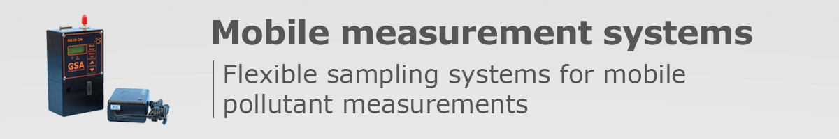 „Mobile measurement systems - Flexible sampling systems for mobile pollutant measurements"