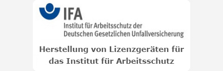 Herstellung von Lizenzgeräten für das Institut für Arbeitsschutz