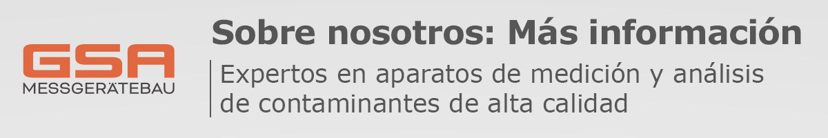 „Sobre nosotros: Más información Expertos en aparatos de medición y análisis de contaminantes de alta calidad“