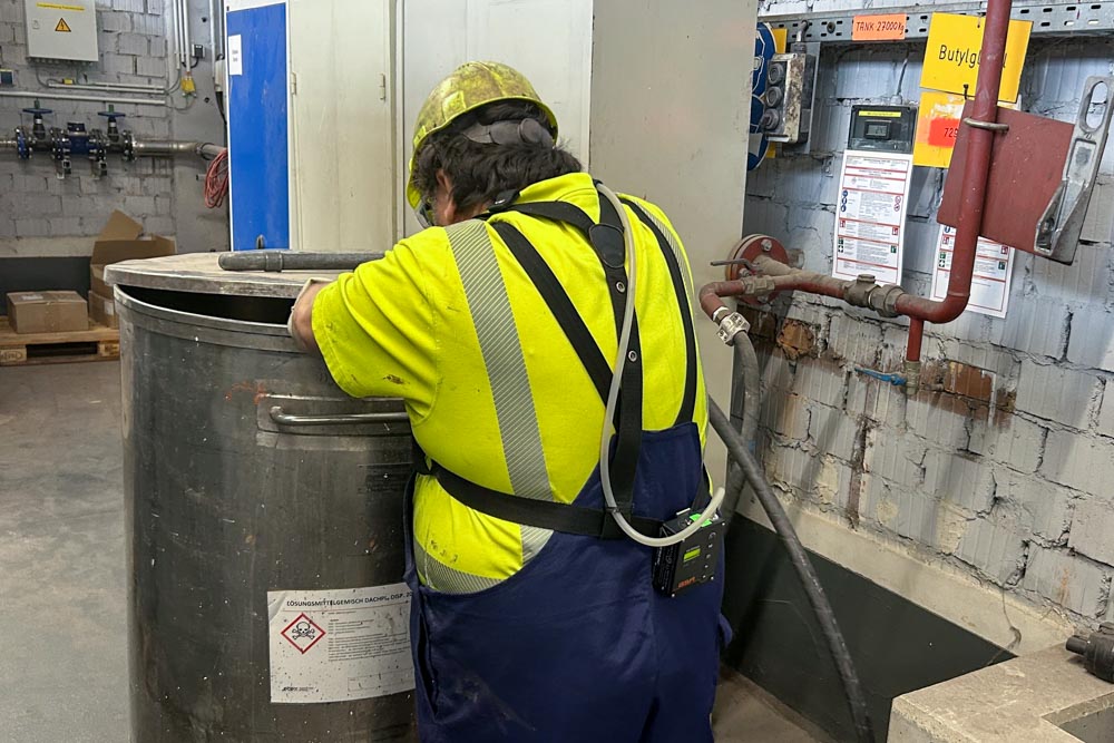 SG5100ex AK Messung am Arbeitsplatz