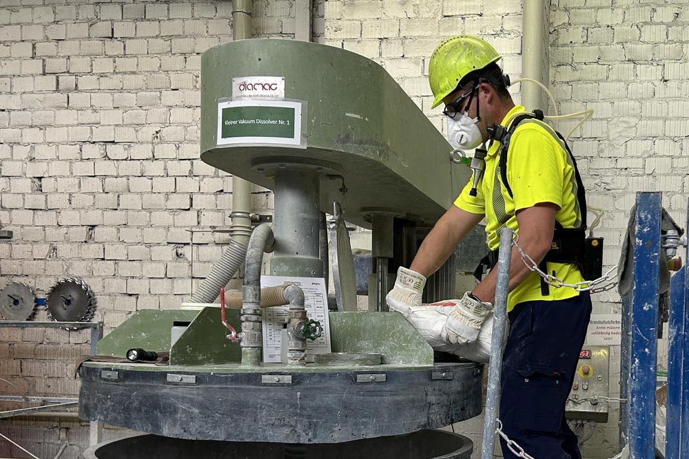 A- und E-Staub-Messung am Arbeitsplatz, personengetragen mit SG10-2